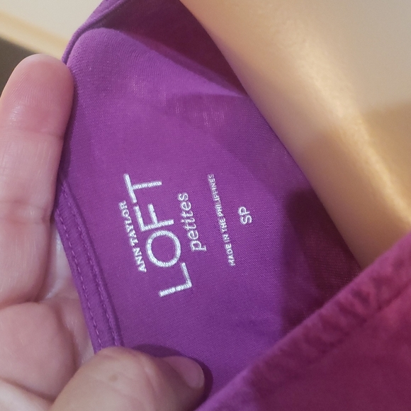 Loft sp twisted scoop neck soft rayon - Picture 6 of 6